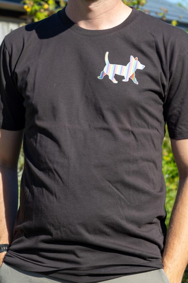 Rainbow Dog Graphic Tee - Image 3