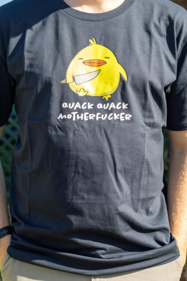 Quack Quack Motherfucker Graphic Tee - Image 2