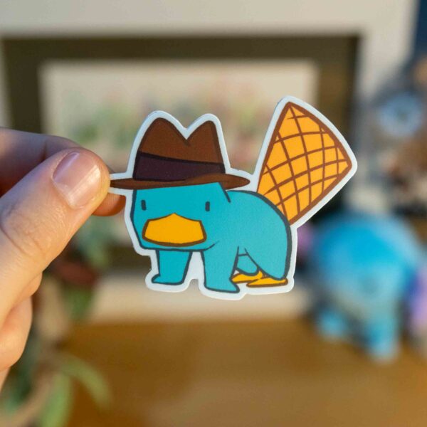 Perry the Platypus Sticker - Image 2