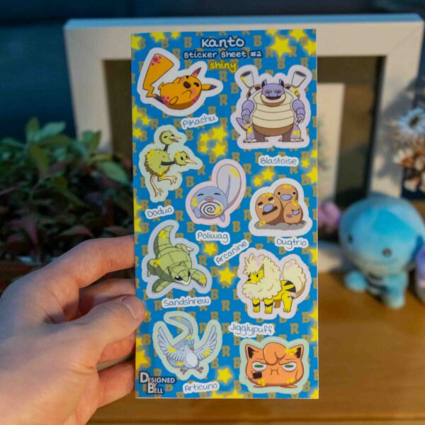 Assorted Stickers - Shiny Pokemon - Image 3