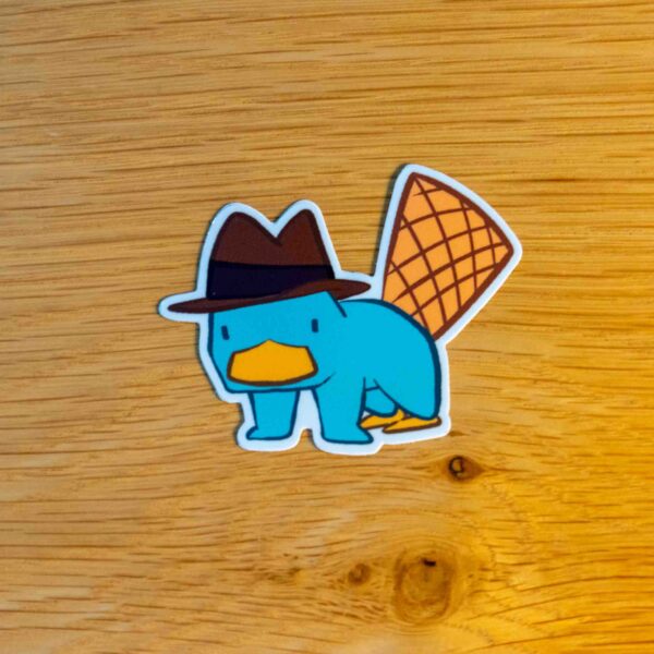 Perry the Platypus Sticker - Image 3