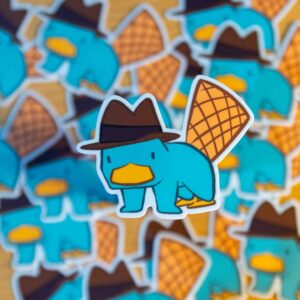 Perry the Platypus Sticker