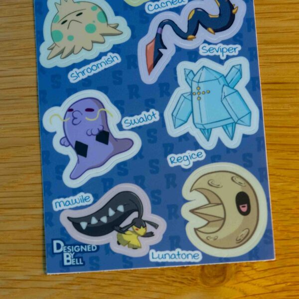 Hoenn Sticker Sheet - Image 3