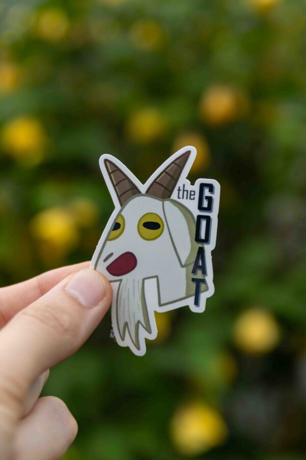The Goat Sticker