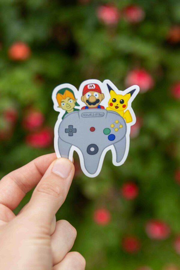 N64 Controller Sticker