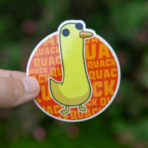 Quack Quack Quack Sticker