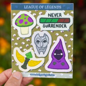 League of Legends Sticker Sheet