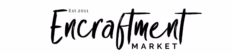 Black and White Encraftment Logo 1080