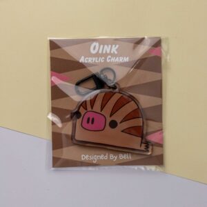 Oink Acrylic Charm